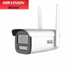 HIKVISION 4MP 4G pilnų spalvų belaidė saugos kamera su akumuliatoriumi ir kulkos formos korpusu, Kinijos ki&scaron;tukas (adapteris įtrauktas)