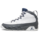 Jordan Air Jordan 9 Auk&scaron;takulniai Vintažiniai Krep&scaron;inio Batai Vyri&scaron;ki Pilki Balti 2026 HV4794-100 43 white