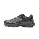 Li Ning Outdoor CF Tracing Cushioning Support Rebound Low top Hiking Shoes Unisex Obsidian Elegant Gray AHTV033-7 41