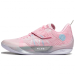 Li Ning Wade 808 4 Itin amortizuojantys, atsparūs dilimui, lengvi, at&scaron;okantys žemi krep&scaron;inio bateliai vyrams, rožiniai ABAU031-6 47.5