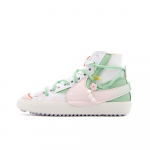 Nike Blazer Ritinlentės Batai Unisex Vidutinio auk&scaron;čio Balti/Žali/Rožiniai DD3111-100(Komanda189-) 42