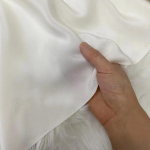 Vienos spalvos 100% &scaron;ilko 30 Momme sunkus &scaron;ilko Crepe De Chine audinys &Scaron;ilkinis sunkus krepas Drabužių audinys Suknelės Kelnės 50x114cm gray