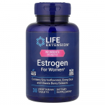 &bdquo;Life Extension&ldquo; moterims skirtos estrogeno vegetari&scaron;kos tabletės, 30 tablečių 30 pcs - 1 ea