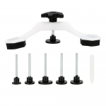 Klijų skirtukai Automobilio įlenkimų taisymo įrankiai 1 rinkinys, traukiantis tiltelį, automobilio įlenkimų pa&scaron;alinimas, kėbulo pažeidimas, traukimo taisymo įrankis, rankinis taisymo įrankių rinkinys balta