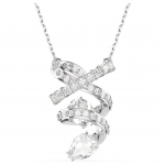 Swarovski Hyperbola Logotipo Dizainas Cirkonio Karoliai Moteri&scaron;ki karoliai Sidabriniai 5698547 Box (Random Color)