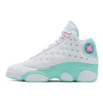 Jordan 13 Retro Balti Soar Žali Rožiniai GS 439358-100 36