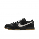 Nike Dunk Low Pro SB Juodi Balti Gumos Spalvos Unisex Sportbačiai Gumos-&Scaron;viesiai Rudo HF3704-003 44