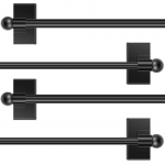 2 vnt. magnetinis užuolaidų strypas 17,3&ndash;33,4 colio lango rėmo magnetinis strypas daugiafunkcis reguliuojamas prietaiso magnetinis strypas metalinėms durims