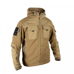 Vyri&scaron;ka taktinė striukė Karinė Softshell vilnonė striukė vyrams armijos kovinės striukės vilnos vėjo striukė su gobtuvu Bomber S