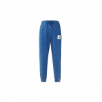 Jordan Essential Statement Wash flisinės kelnės vyrams, vienspalvės mėlynos DR3090-485 M