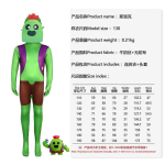 Helovino Brawl Stars Cosplay Kostiumas Kombinezonas Žaidimo Veikėjo Vaidmeninio Žaidimo Kostiumas Spike Leon Crow Vaikams Suaugusiems 160 mėlyna
