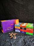 120 vnt./daug Natūralios baltosios &scaron;alavijo Indijos smilkalų kūgiai su smilkalų laikikliu Palo Santo Sandalo Medžio Levandų Meditacijos kvapai namams (as the picture,Mixed scents)