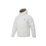 Nike Windrunner PrimaLoft&reg; Vyri&scaron;kas su gobtuvu pūkinis striukė Storm-FIT FZ1103-133 L white