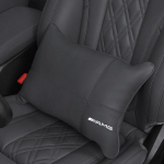 Skirta Mercedes Benz AMG A B C E G CLA W211 W203 W204 C260 E300L A200L Automobilio Sėdynės Saugos Pagalvėlė Galvai Atramti Automobilio Emblema Kaklo Pagalvėlė OS1