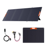 Blackview OSCAL PM400 SE 400W saulės skydelis, ne&scaron;iojami saulės moduliai su reguliuojamu stoveliu juoda