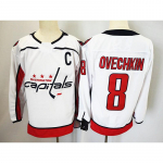Vyri&scaron;kas retro siuvinėtas ledo ritulio mar&scaron;kinėlis komandos uniforma treniruočių mar&scaron;kinėlis su žaidėjo pavarde Ovechkin Wilson XXXL Chest 60cm