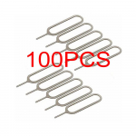 SIM kortelės dėklo i&scaron;stūmimo kai&scaron;čio rakto pa&scaron;alinimo įrankis, skirtas iPhone Apple 15 14 13 Pro Max 12 11 6 6S 7 Plus Xiaomi Note 7 8 mobiliųjų telefonų priedai 100PCS