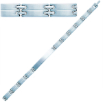 Les Tr&eacute;sors De Lily [K1028] - Bracelet Homme 'Peaceful' acier - 21 cm 6 mm