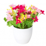Imitacija Bonsai Aster Office Decor Decor Plastikinė Spalvinga &Scaron;viežia Imitacija Vazoninė gėlė vakarėliams