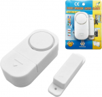 1vnt magnetiniai jutikliai, nepriklausomi belaidžiai namų langų durų įėjimo apsaugos nuo įsilaužimo signalizacijos sistema 1PCS