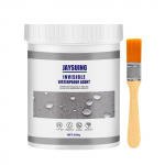 Jaysuing Transparent Waterproof Glue Plus Brush Neper&scaron;lampamas Vandens pagrindo sandariklis nuo nutekėjimo su &scaron;epečiu 300 G