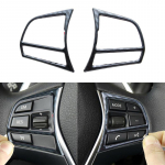 skirtas BMW F20 F21 F30 F34 F32 Priedai Salonas Anglies pluo&scaron;tas Automatinis vairas Mygtukų rėmas Lipdukai Vir&scaron;eliai Apdaila Carbon fiber gray