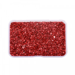 30/50/80 g / dėžutės spalvos smulkinto stiklo akmenų dervos užpildas, skirtas pasidaryk pats epoksidinės dervos formos netaisyklingam kri&scaron;toliniam nagų dailės dekoravimui papuo&scaron;alų gamybai 50g