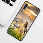 Running Horse Capa, skirta Samsung Galaxy A70 A50 A40 A30 A20 mink&scaron;ti silikoniniai dėklai A70s A10 A20e A10e A50s telefono Coque Samsung A12
