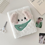 A6 segtuvų fotokortelių laikiklis Kawaii pliu&scaron;inis &scaron;uniuko nuotraukų albumas Kpop Idol Collect Book Cartoon Student School Notebook Kanceliarinės prekės