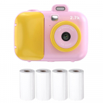 2,7&nbsp;K mielas vaikų momentinis fotoaparatas 42&nbsp;MP skaitmeninis fotoaparatas vaikams Momentinio spausdinimo fotoaparatas su 2,4 colio