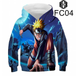 Anime Uzumaki Naruto Megztiniai 3D Spausdinti Vyrai Moterys Vaikai Megztiniai Berniukai Mergaitei Vaikai Gatvės apranga megztinis ilgomis rankovėmis 150