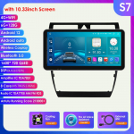 8G+128G DSP IPS Carplay 2 Din Android radijas, skirtas A6 C5 1997&ndash;2004 S6 RS6 AI Voice 4G-LTE automobilinis daugialypės terpės GPS 2 din i&scaron;manusis ekranas RDS Autoradio S7 8Core 6G 128G AI