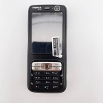 Atnaujintas originalus Nokia N73 mobilusis telefonas su 1 SIM kortele No charger juoda