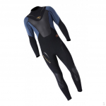 Hidrokostiumas Nardymas Snorkeling Scuba Suit Kombinezonas Juoda Pilka M