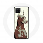 Coque pour Samsung Galaxy A22 4G Doberman Race de chiens