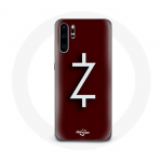 Coque pour Huawei P30 Pro Ozark Saison 4 Logo Z Blanc Fond Rouge