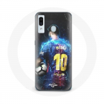 Coque pour Samsung Galaxy A20e Lionel Messi Club de football de Barcelone FCB