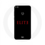 Coque pour Huawei P8 Lite 2017 Elite Saison 5 Logo Rouge Fond Noir