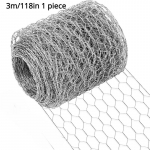Vi&scaron;tienos vielos tvoros tinklelis &scaron;e&scaron;iakampė tvoros vielos &scaron;e&scaron;iakampė forma naminių pauk&scaron;čių aptvarui sodo gėlė 0.1x3m sidabras