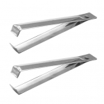 2 vnt. žuvies kaulų pincetų rinkinys nerūdijančio plieno česnako žnyplės valiklis nuo rūdžių česnako lupimo spaustukai virtuvės prietaisai 2pcs