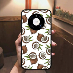 Huawei Nova 7, Se, 5, 3i, 3e, 3, 2, 5i, Mate 10, 20 Lite, 30, 40 Pro, 20x9, telefono dėklas, skirtas vasaros žaliams lapams, vaisiams, citrinoms, persikams, granatams. Huawei Mate50