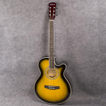 Gitara Akustinė elektrinė plieninė styga, plonas korpusas, plok&scaron;čias 40 colių gitara 6 stygų gitara 40 inches