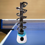 Stalo teniso robotas kamuoliukų paleidėjas profesionalus automatinis aparatas moterims vyrams Holds 39 Balls