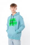Hoodie (men&rsquo;s) Any season 3363-057-33-2 HC S pilkai žalia
