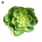 1vnt plastikiniai netikri dirbtiniai sukulentai bonsai sodo namų biuro dekoras D