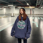 Moteri&scaron;ki megztiniai ilgomis rankovėmis su gobtuvu V kaklu, laisvi megztiniai, moteri&scaron;ki vir&scaron;utiniai vienspalviai megztiniai M bordinė