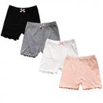 4 Pack Girls Dance &Scaron;ortai Kvėpuojantys saugūs po suknele &Scaron;ortai Apatiniai &scaron;ortai 100 juoda