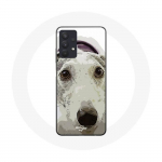 Coque Maniacase pour Samsung Galaxy A32 4G L&eacute;vrier greyhound Race de chiens