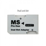 Micro SD atminties kortelės adapteris, dvigubas MS Pro Duo adapteris PSP kortelei [039E02E]