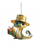 Mermaid Snake automobilio pakabukas akrilo plok&scaron;čias papuo&scaron;alas Kalėdų kabanti pakabukas